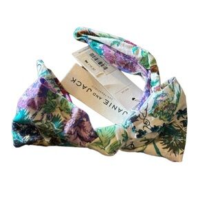 JANIE and JACK FLORAL BOW HEADBAND